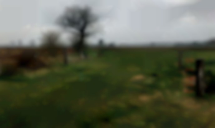 
Met een verende hekafsluiter worden twee percelen van elkaar gescheiden.